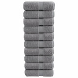 Vidaxl Guest wipes Solund 10 pcs 600 g m² 30x50 cm Gray