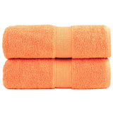 Vidaxl Guest wipes Solund 2 pcs 600 g m² 30x30 cm orange