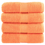 Vidaxl Guest wipes Solund 4 st 600 g m² 30x30 cm orange
