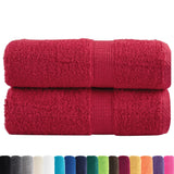 VIDAXL GÆTT WITES SOLUND 2 PCS 600 G M² 30x30 CM Rød