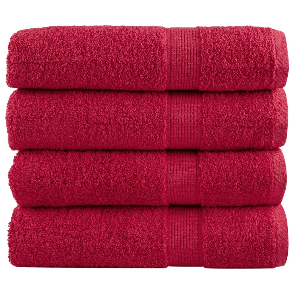 Vidaxl Bad Towel Folitie 4 PCS 600 g m²/x150 cm