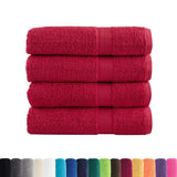 Vidaxl Bad Towel Folitie 4 PCS 600 g m²/x150 cm