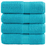 Vidaxl hostové ubrousky solund 4 ks 600 g m² 30x30 cm tyrkysové