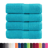 Vidaxl Guest Wipes Solund 4 Pcs 600 g m² 30x30 cm turkis