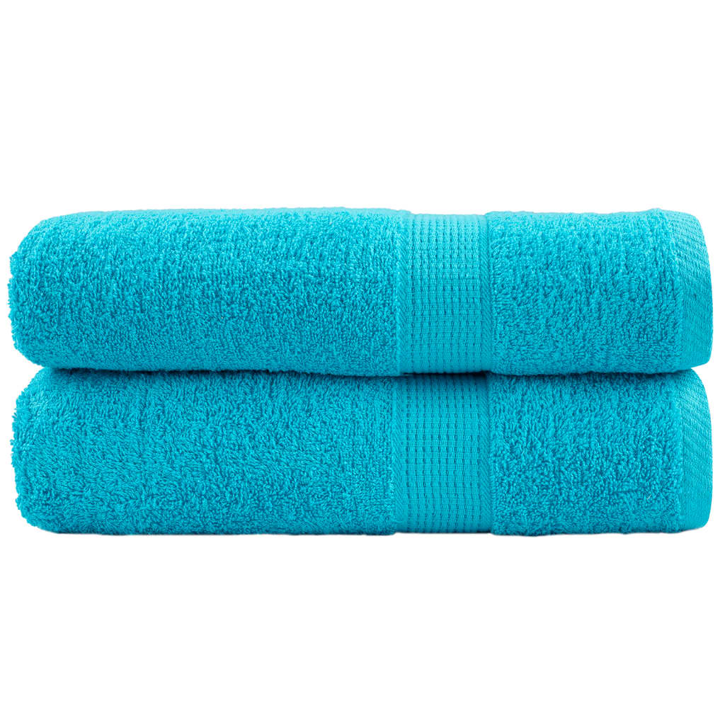 Vidaxl Bad Towel loliten 2 PCs 600 g m²m² 100x150 cm