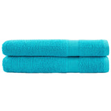 Serviettes Vidaxl Solund 2 pcs 600 g m² 100x200 cm turquoise