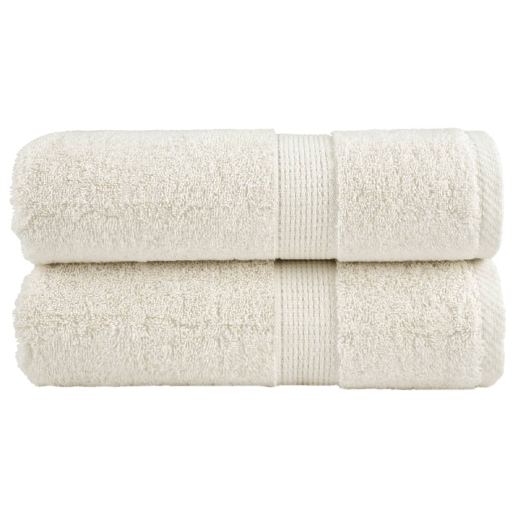 Vidaxl hostové ubrousky solund 2 krémy 600 g m² 30x50 cm