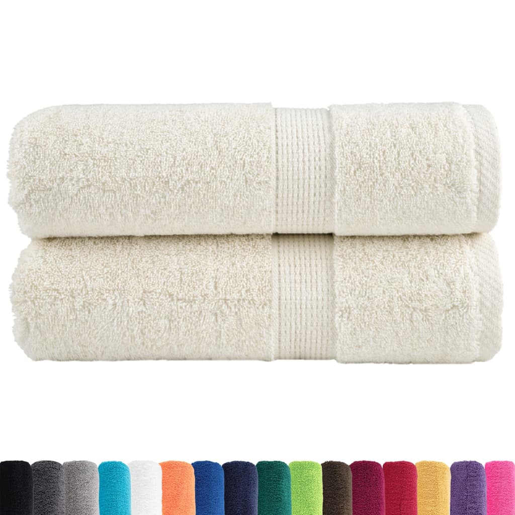 Vidaxl hostové ubrousky solund 2 krémy 600 g m² 30x50 cm
