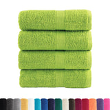 Vidaxl host Wipes Solund 4 ks 600 g m² 30x30 cm Apple Green