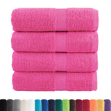 Vidaxl host Wipes SOLUND 4 PCS 600 g m² 30x50 cm růžová