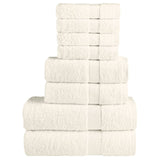 Vidaxl 8-Stéck Handduch Set Sole 600 g m² carried