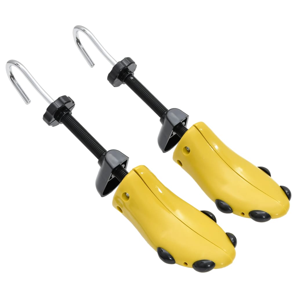 Sics à chaussures Vidaxl avec chausse-pied EU 37-41 Plastique jaune