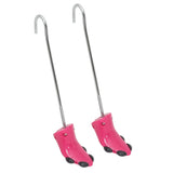 Vidaxl Shoe spanners with shoehorn EU 34-40 Plastic pink
