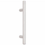 Vidaxl manijas de 20 st 96 mm de acero inoxidable de color plateado