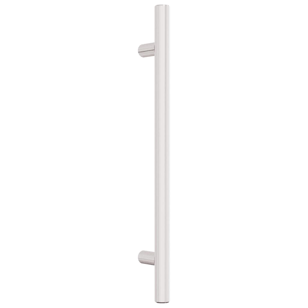 Vidaxl manijas de 20 st 160 mm de acero inoxidable de color plateado