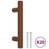 Vidaxl handles 20 st 64 mm stainless steel bronze colored