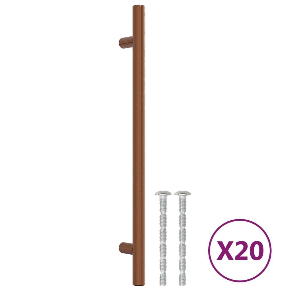 Vidaxl gestisce 20 m 192 mm in acciaio inossidabile colorato