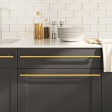 Vidaxl handles 10 st 480 mm stainless steel gold colored