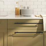 Vidaxl handles 10 st 320 mm stainless steel black