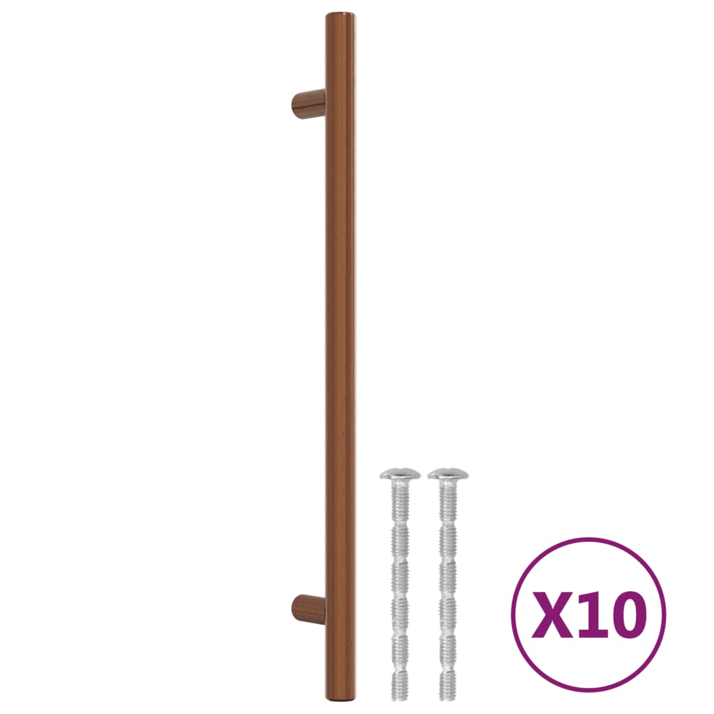Vidaxl gestisce il bronzo in acciaio inossidabile da 10 ST 192 mm colorato