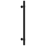 Vidaxl håndterer 10 st 192 mm rustfrit stål sort