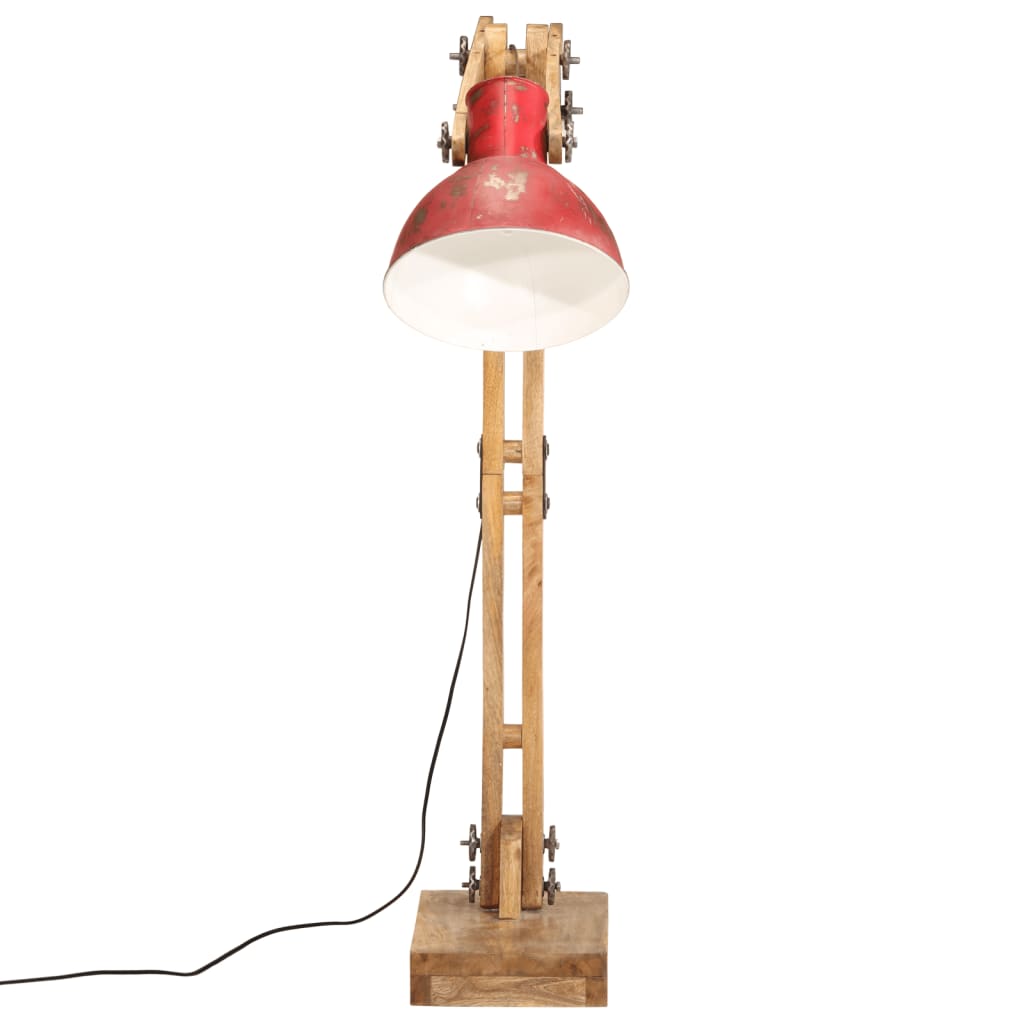 Vidaxl Floor lamp 25 W E27 33x25x130-150 cm weathered red
