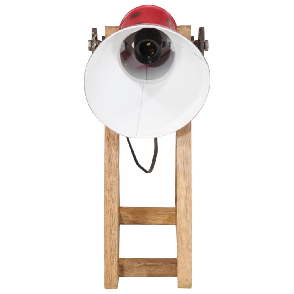 VidaXL desk lamp 25 W E27 30x17x40 cm weathered red