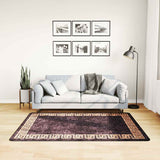 Vidaxl rug washable anti-slip 120x170 cm black and gold colored