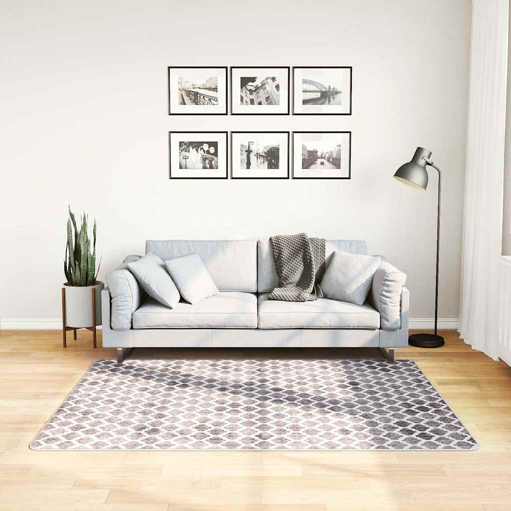 Vidaxl rug washable anti-slip 120x170 cm multi-colored
