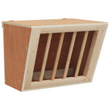 Vidaxl Hooiruif para conejos 25x18.5x20.5 cm de pino sólido