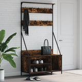 Vidaxl Kleedung Rack mat Schong Rack 100x41x184 cm gefëmmt OK faarweg