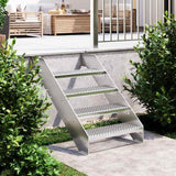 VidaXL step step grid 60x24x7 cm galvanized steel
