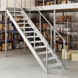VidaXL step step grid 70x24x7 cm galvanized steel