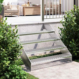 Vidaxl Step Step Grid 100x24x7 cm Acier galvanisé
