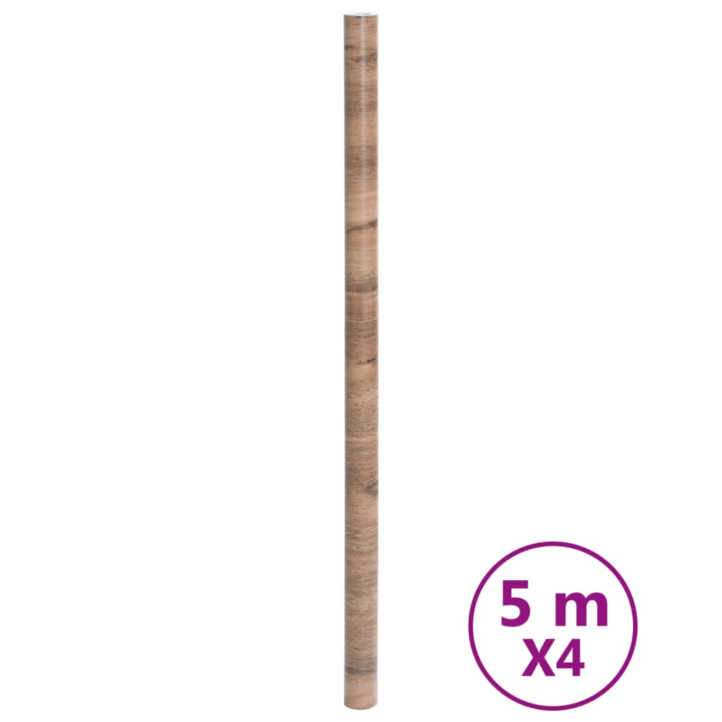 Vidaxl Furniture oils Self -adhesive Wood look 90x500 cm PVC
