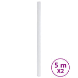 Vidaxl Furniture oils Self -adhesive 90x500 cm PVC Mat White