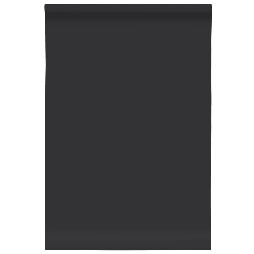 Vidaxl Furniture oils Self -adhesive 90x500 cm PVC matte black