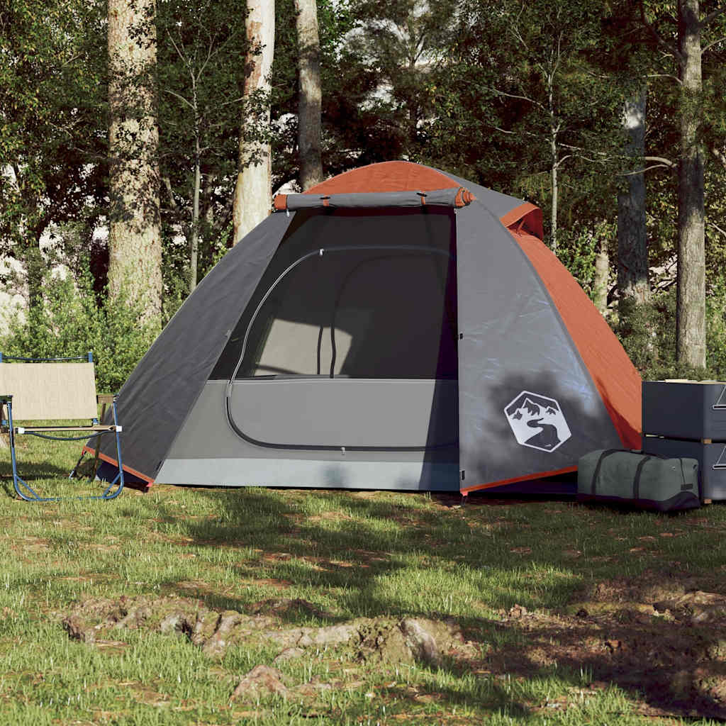 Vidaxl Dome tent 2-person Waterproof Orange