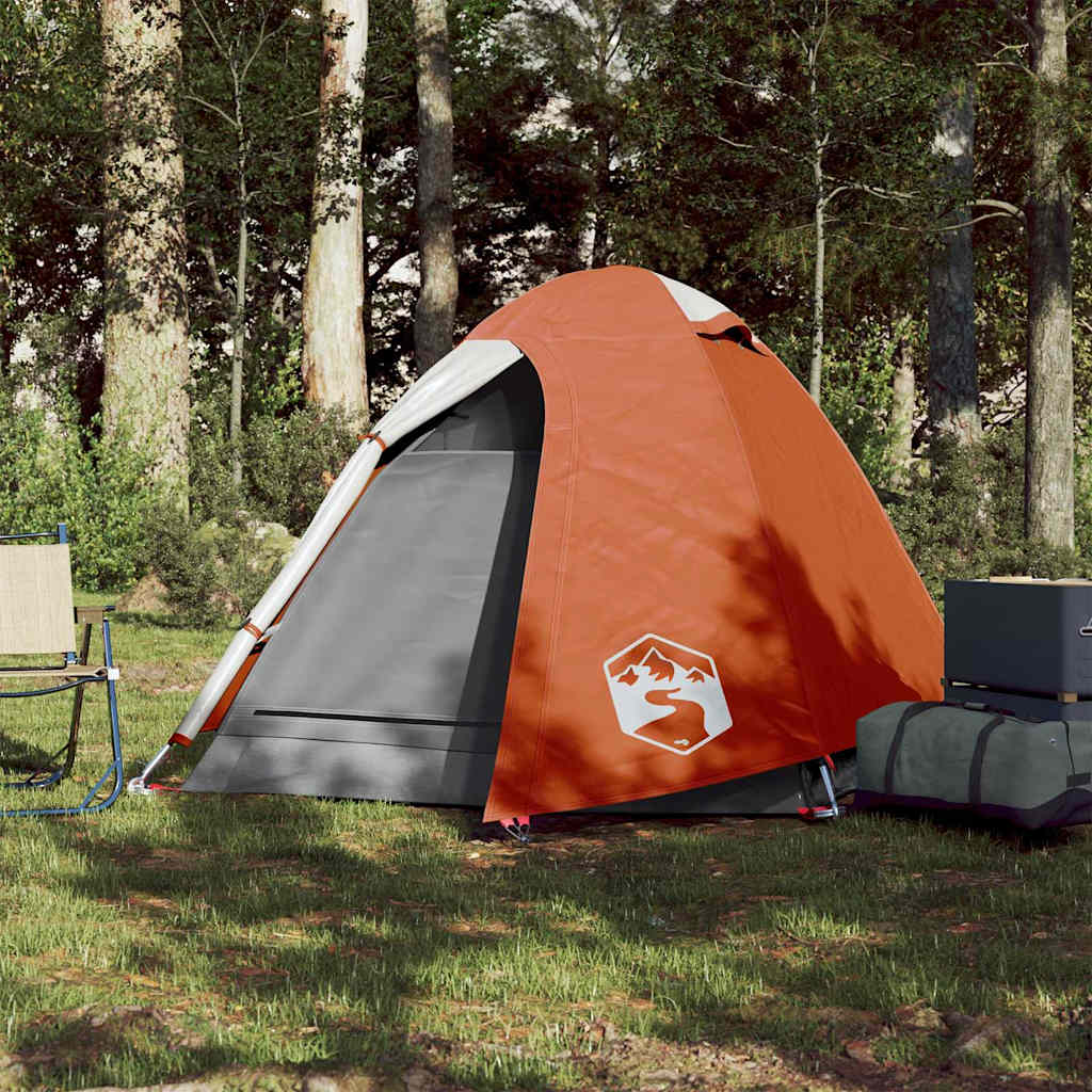 Vidaxl Dome tent 2-person Waterproof Orange