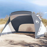 Vidaxl beach tent 274x178x170 148 cm 185t polyester gray