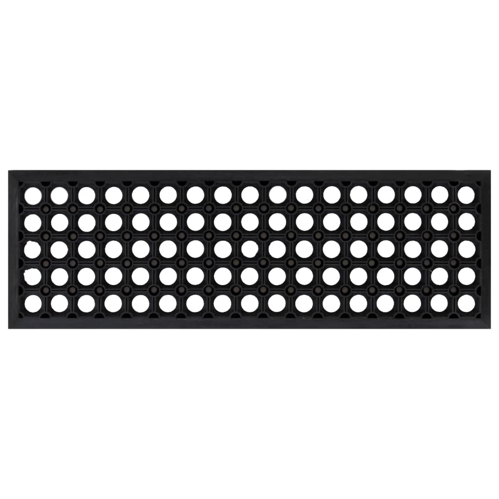 Vidaxl Stair Mats 5 St 25x75 cm guma