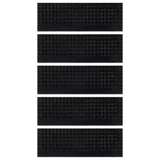 Vidaxl stair mats 5 st 25x75 cm rubber