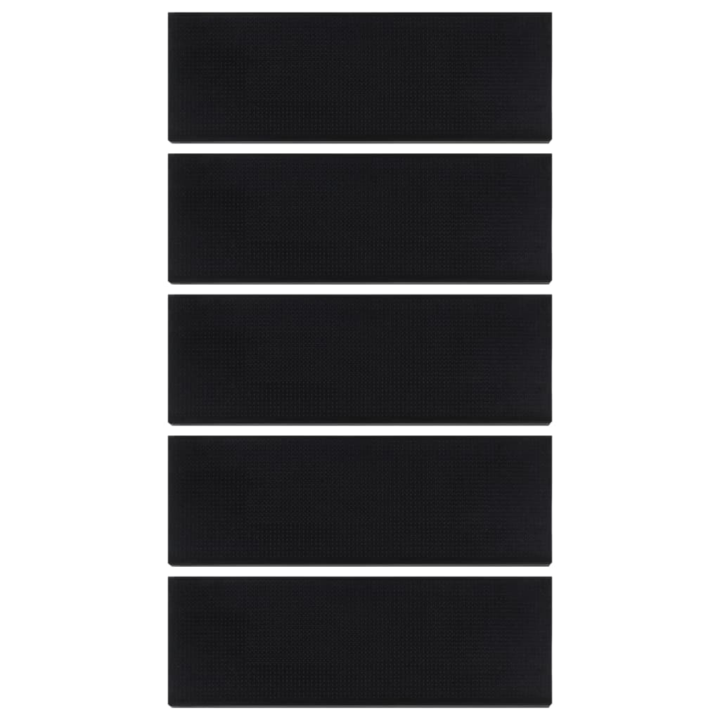 Vidaxl stair mats 5 st 25x75 cm rubber