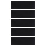 Vidaxl stair mats 5 st 25x75 cm rubber