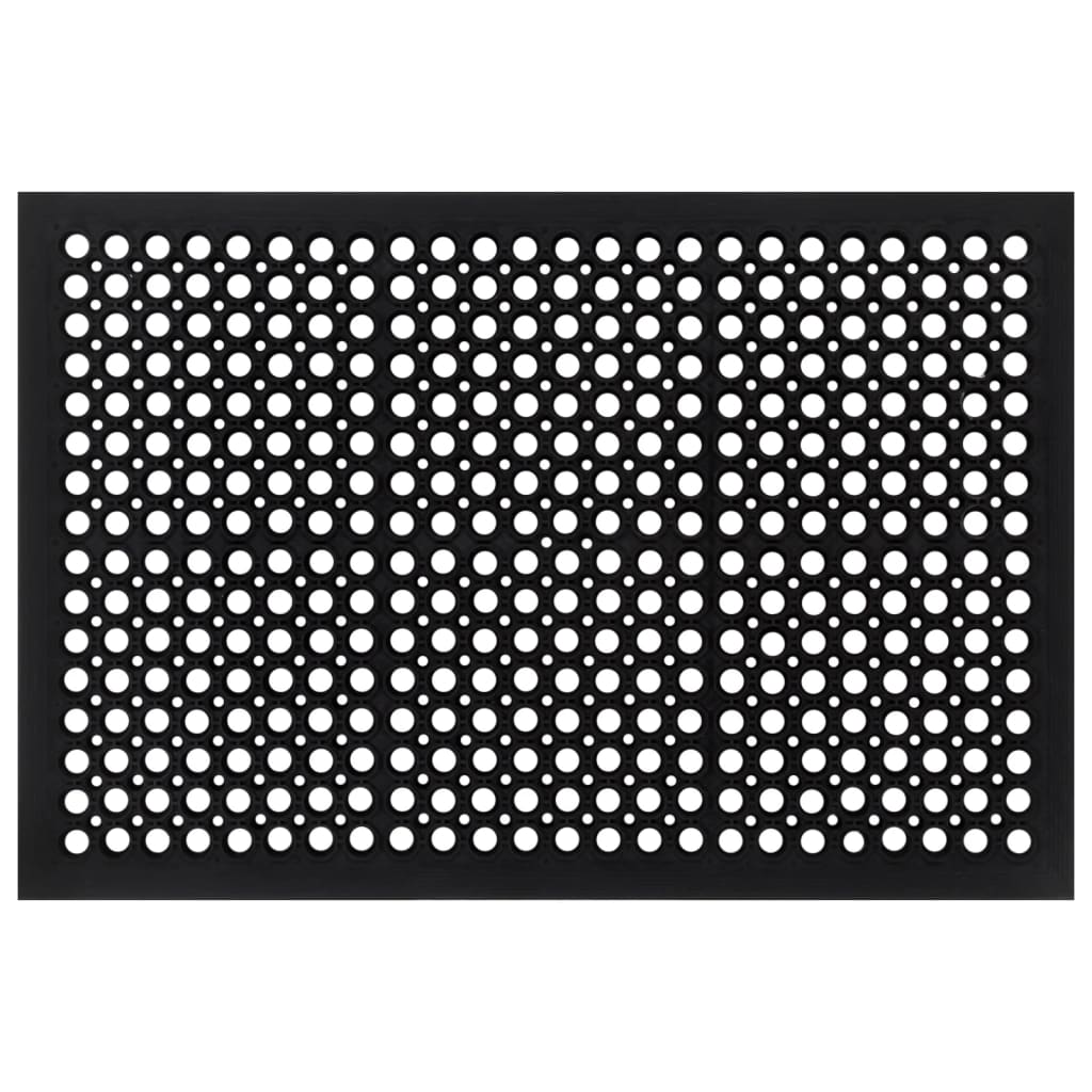 Vidaxl Doormat Rectangular 60x90 cm rubber