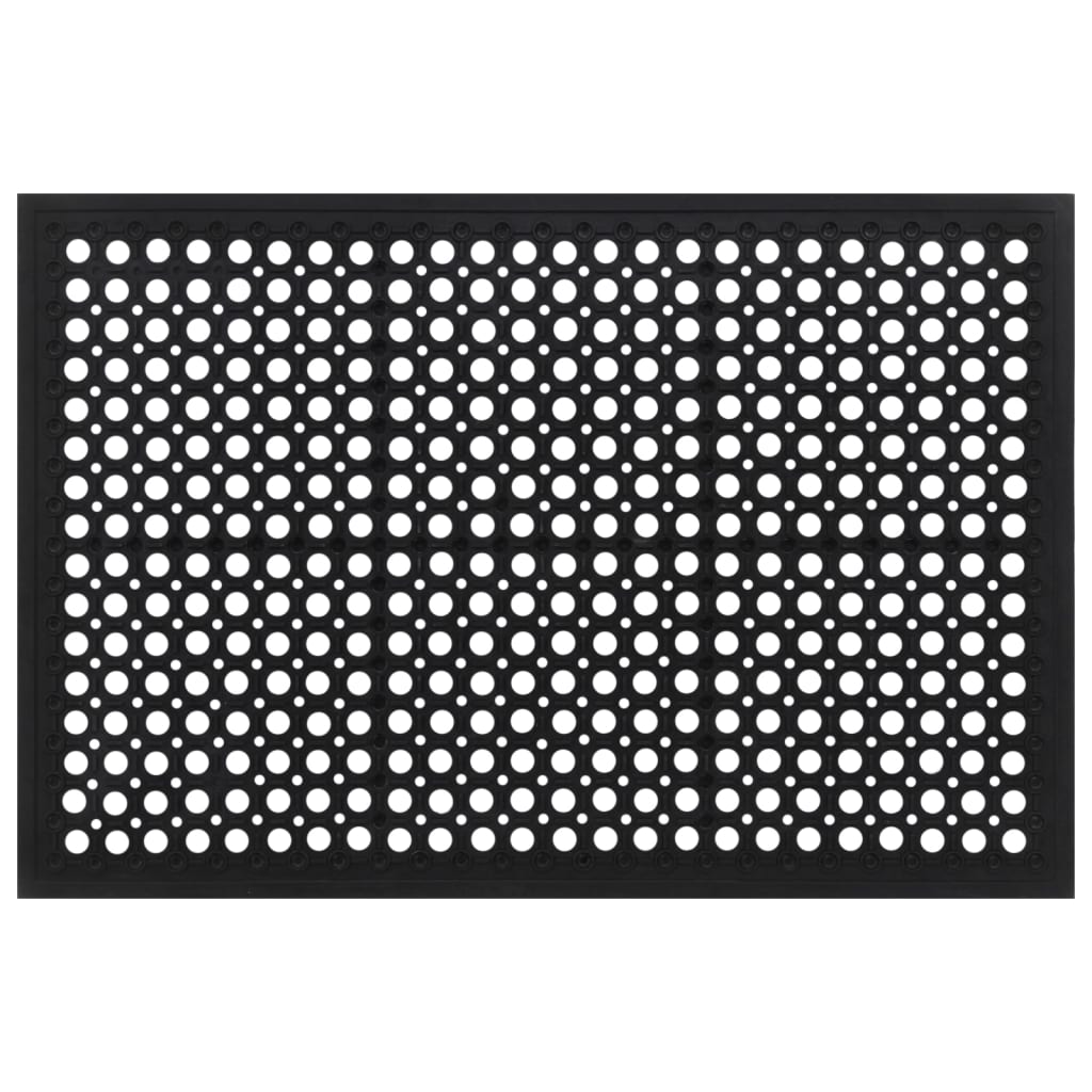 Vidaxl Doormat Rectangular 60x90 cm rubber