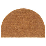 Vidaxl Doormat Half -round 40x60 cm tufted coconut fiber natural