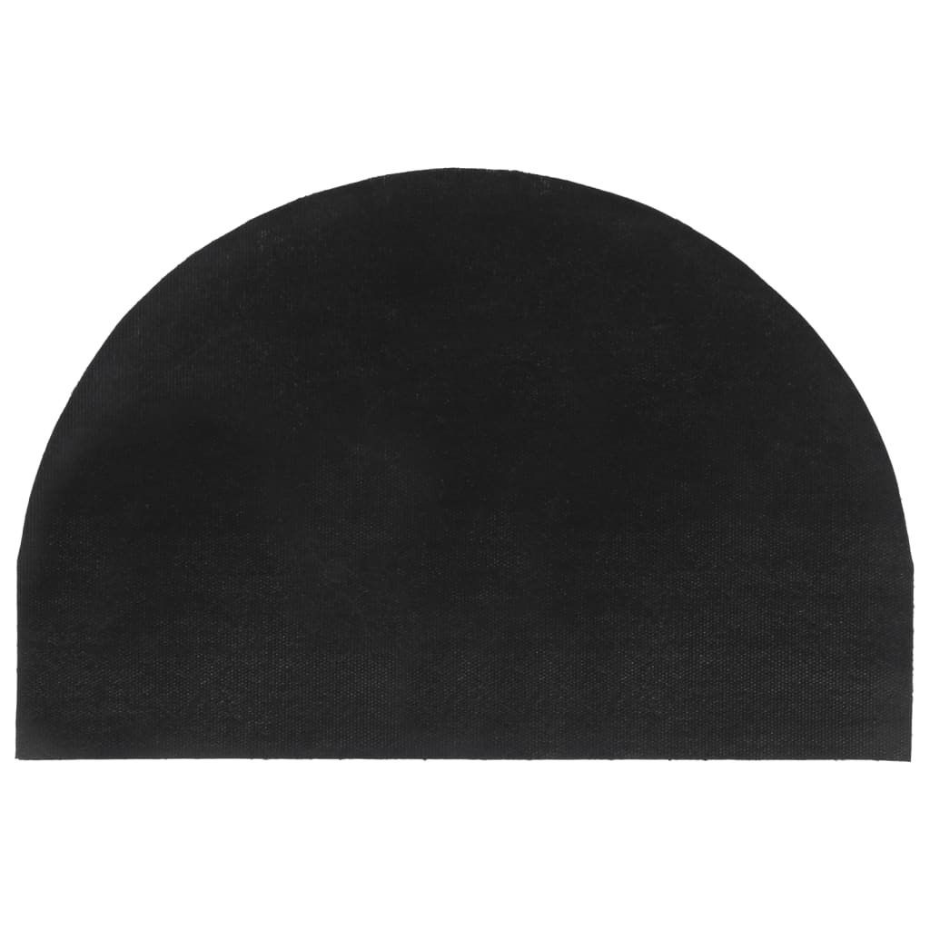 Vidaxl Doormat Half -round 40x60 cm tufted coconut fiber natural