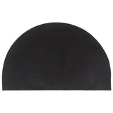 Vidaxl Half-Round Doormat 50x80 cm Tufted Coconut Fiber Natural