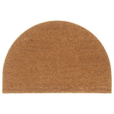 Vidaxl Half-Round Doormat 60x90 cm Tufted Coconut Fiber Natural
